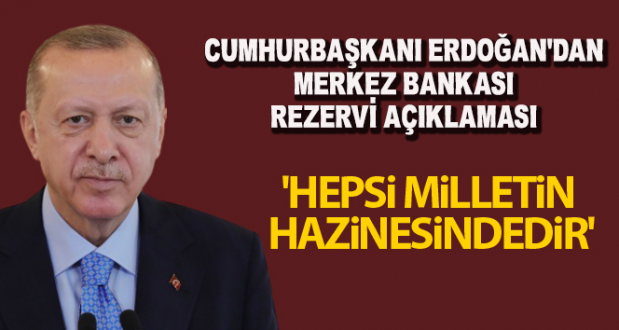 Cumhurbaşkanı Erdoğan'dan Merkez Bankası..