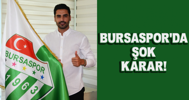 Bursaspor’da yeni transfer Ozan Sol’un sözleşmesi karşılıklı olarak feshedildi