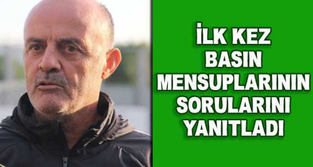 Bursaspor Teknik Direktörü Özcan Bizati: “Büyük bir camiaya geldiğimin farkındayım”
