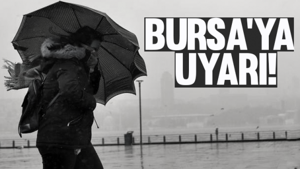 Bursa İçin 2 Gün Sürecek Fırtına Uyarısı..