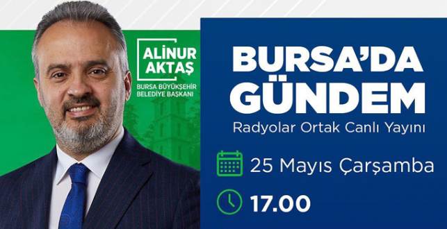 Başkan Aktaş, Bursa Radyoları Ortak Canl..