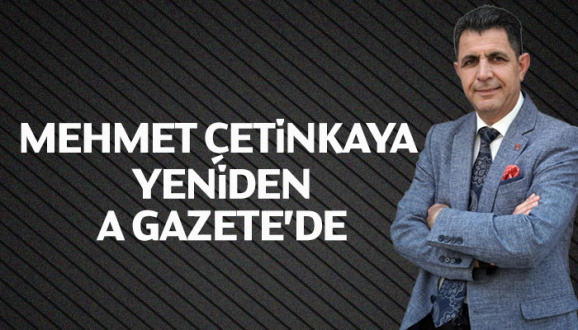 Mehmet Çetinkaya a Gazete’de!